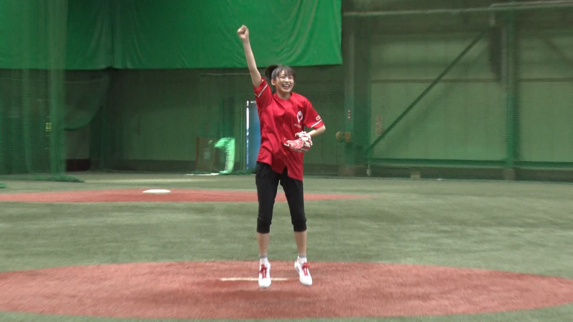 モーニング娘。’21 牧野真莉愛＜東京ヤクルトスワローズ VS 東北 楽天ゴールデンイーグルス＞明治神宮野球場（2021年6月1日）