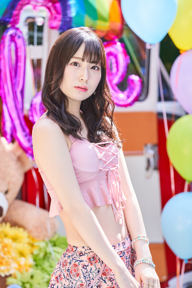 📸 画像：水着ver.桐乃みゆ｜虹コン、新EPジャケ写＆収録曲＋リード曲