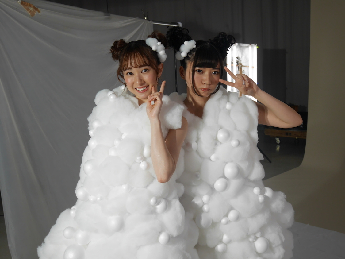 2月12日OA【クラシエ】オリジナル動画撮影（白フワドレス姿）