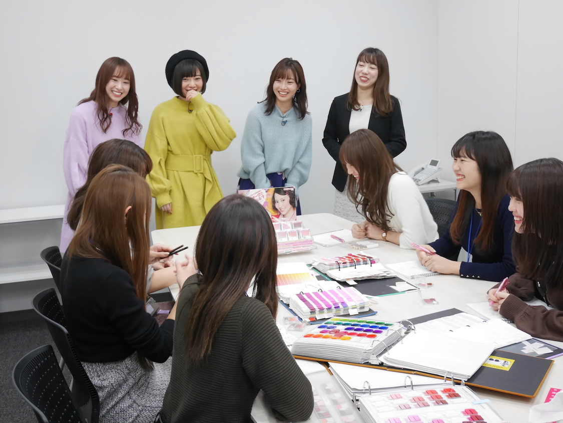 2月13日OA【CANMAKE】ロケ風景2