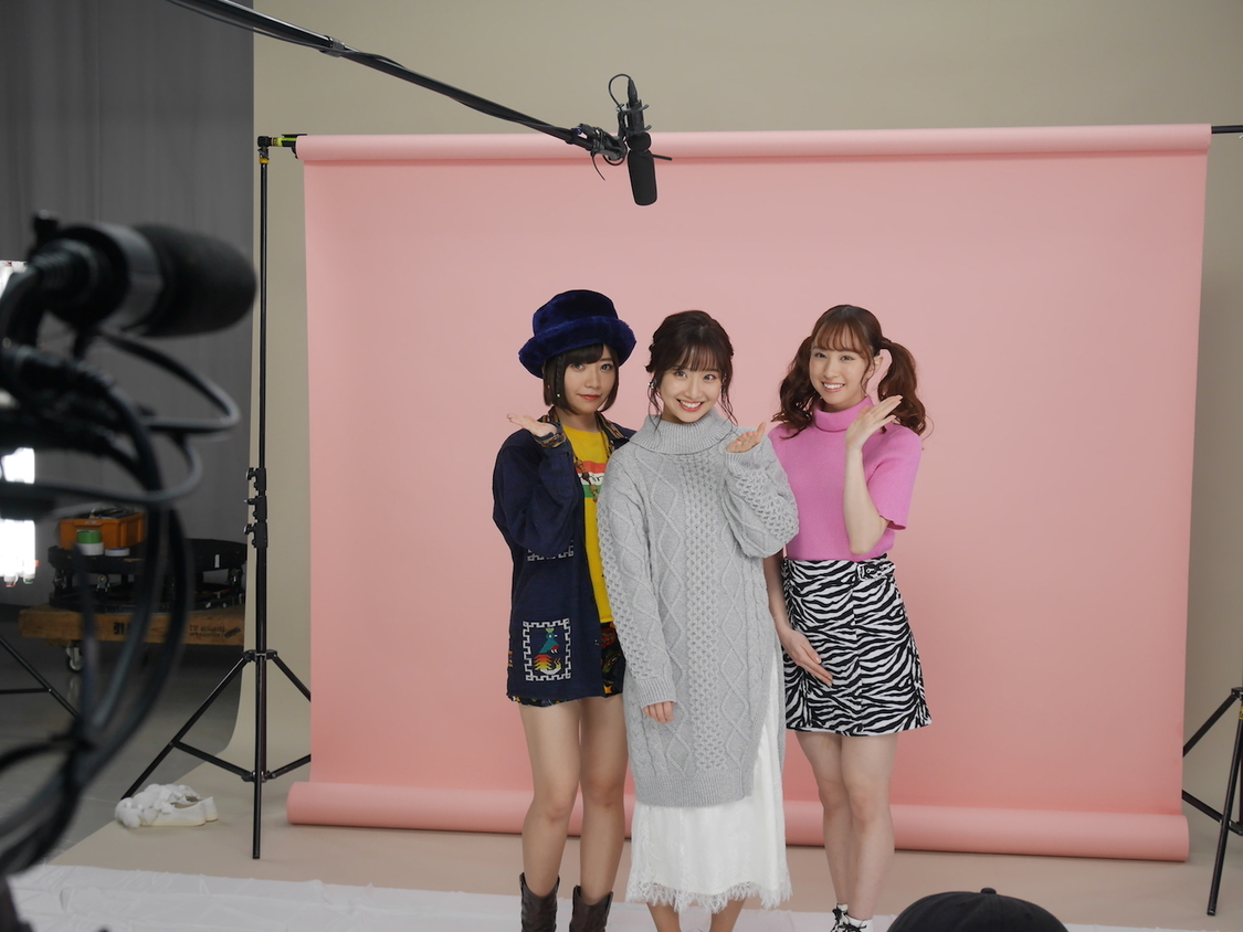 番組オープニング撮影風景