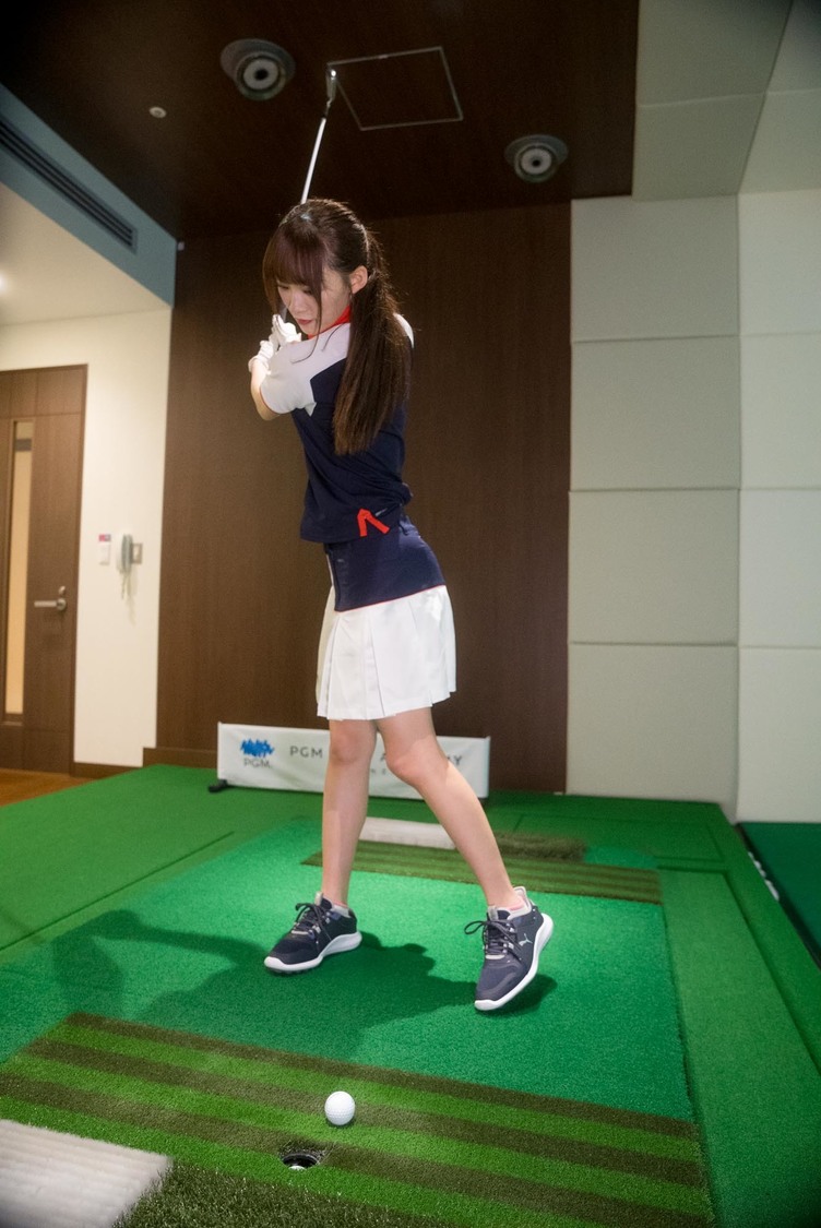 音嶋莉沙（＝LOVE）｜PGMゴルフアカデミー銀座