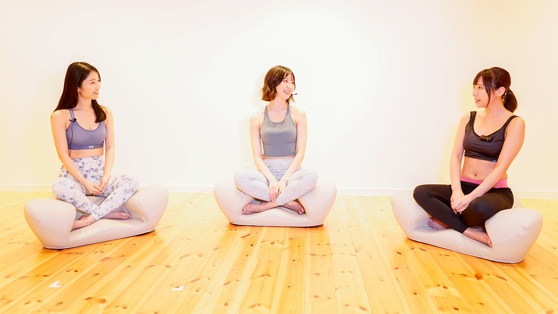 『ヨガから始まる美女の休日』より（©ダンスチャンネル）