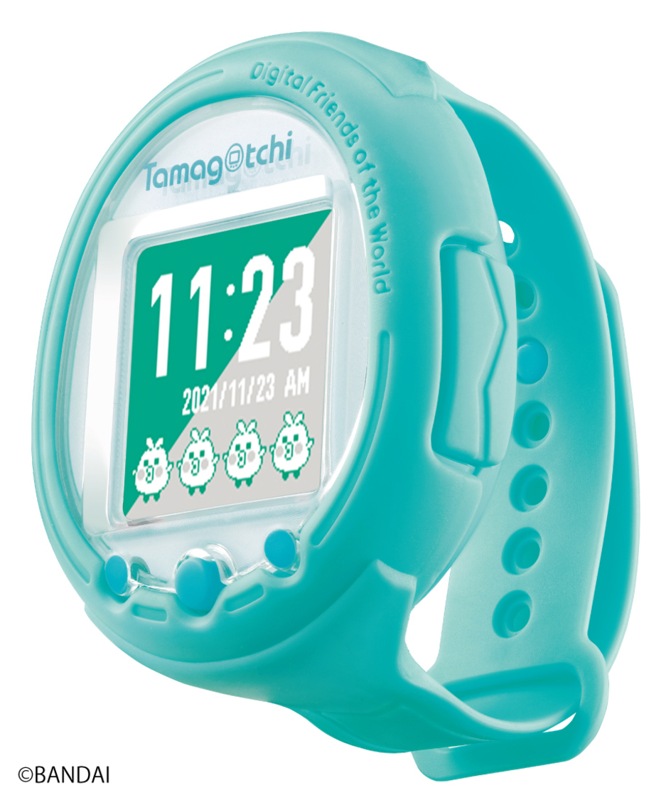 『Tamagotchi Smart（たまごっちスマート）』ミントブルー（（C）BANDAI）
