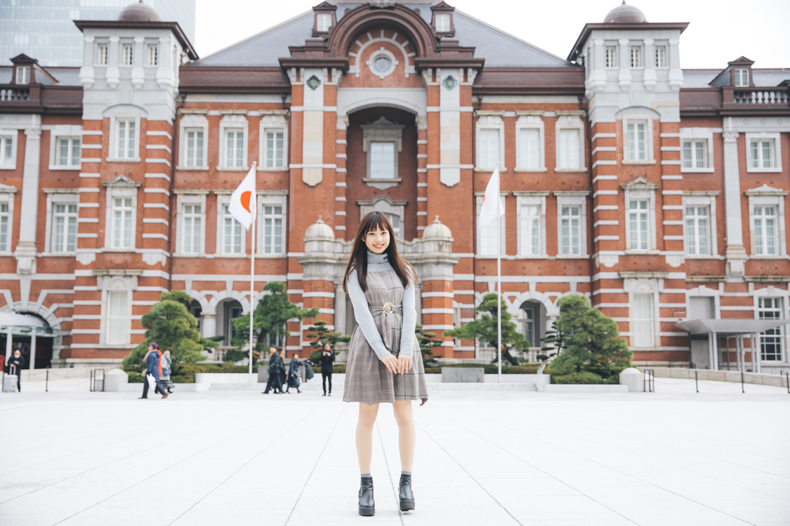 沖口優奈（マジカル・パンチライン）｜東京駅
