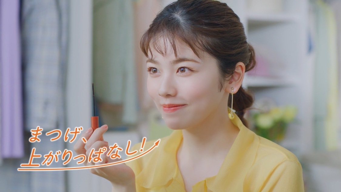 新TV-CM「クイックラッシュカーラー まつげの味方」篇より