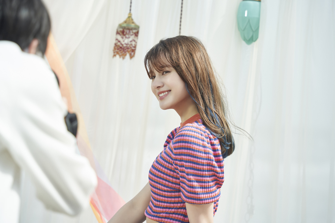 コカ・コーラ新TV-CM「この瞬間が、私。」Summer篇メイキングカット