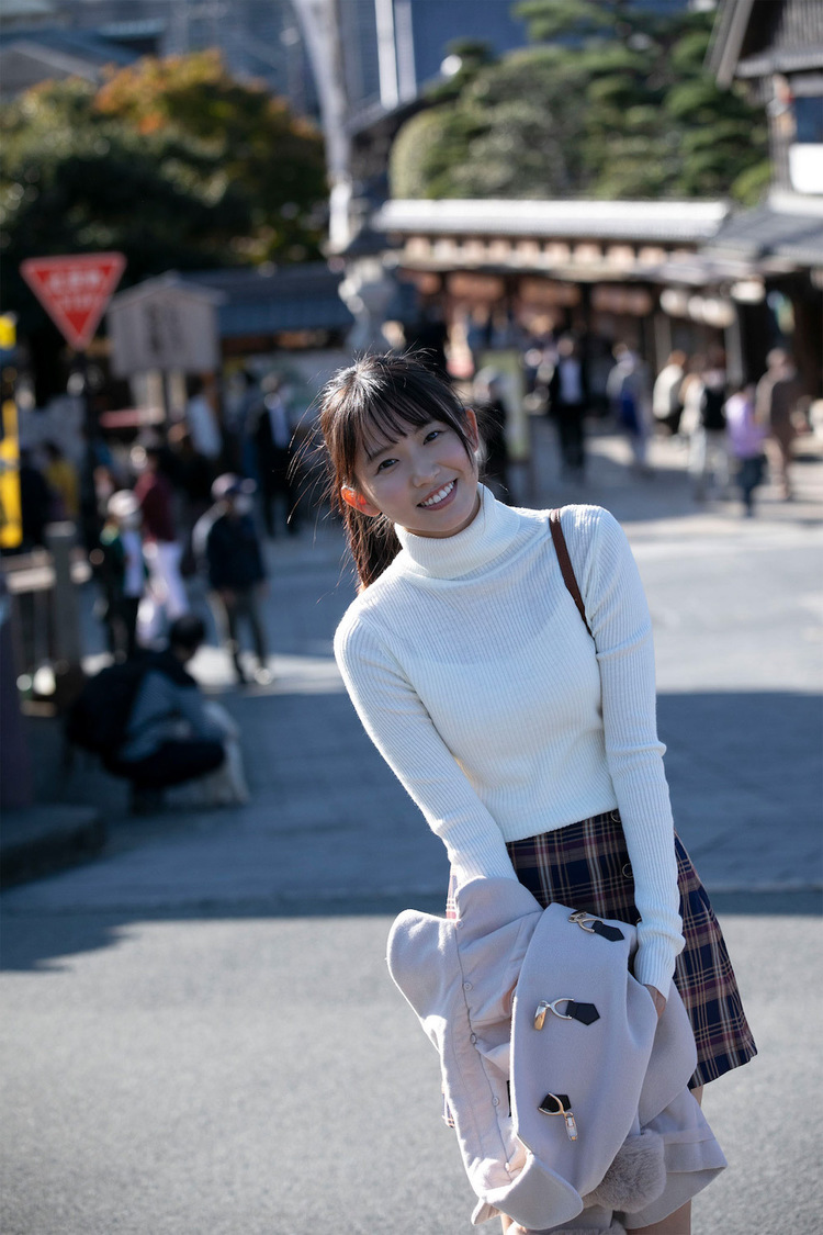 『SPA!デジタル写真集 志田音々 全力ピュア美少女』収録カット