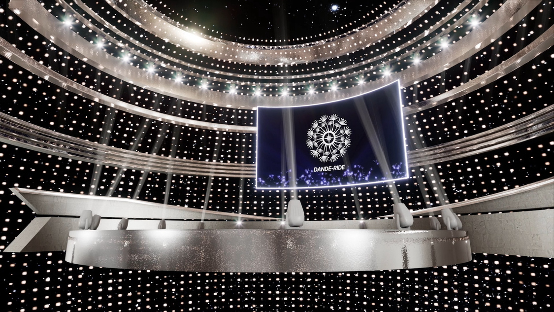 ＜5人の戦うプリンセス アイドルグループオーディション＞バーチャル会場