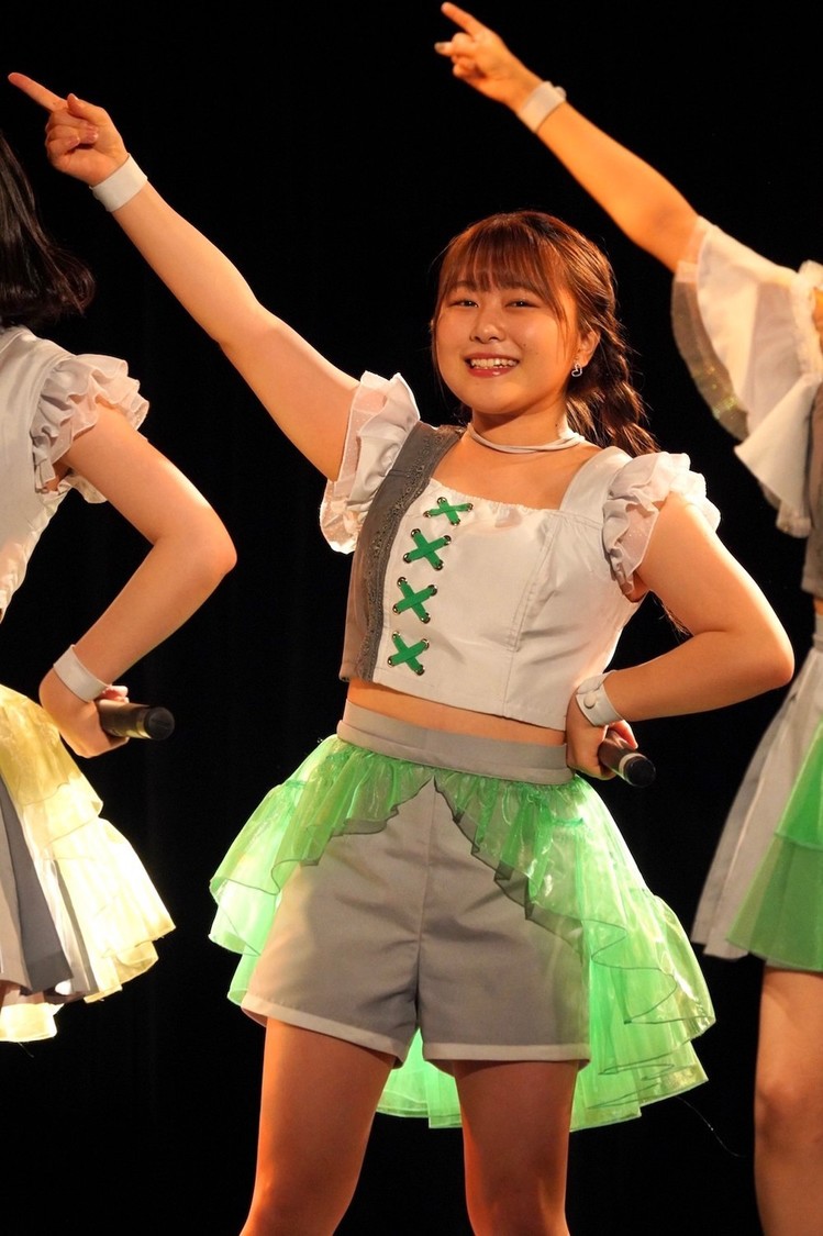 島崎友莉亜＜アップアップガールズ（２）#でっ8にきちゃんわんだーらんど＞表参道GROUND（2021年6月27日）