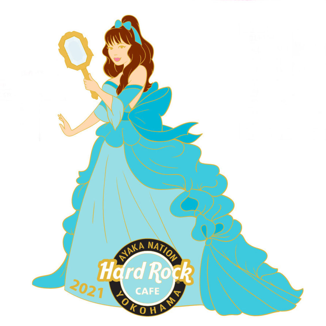 AYAKA NATION 2021 Pin（ブルー）