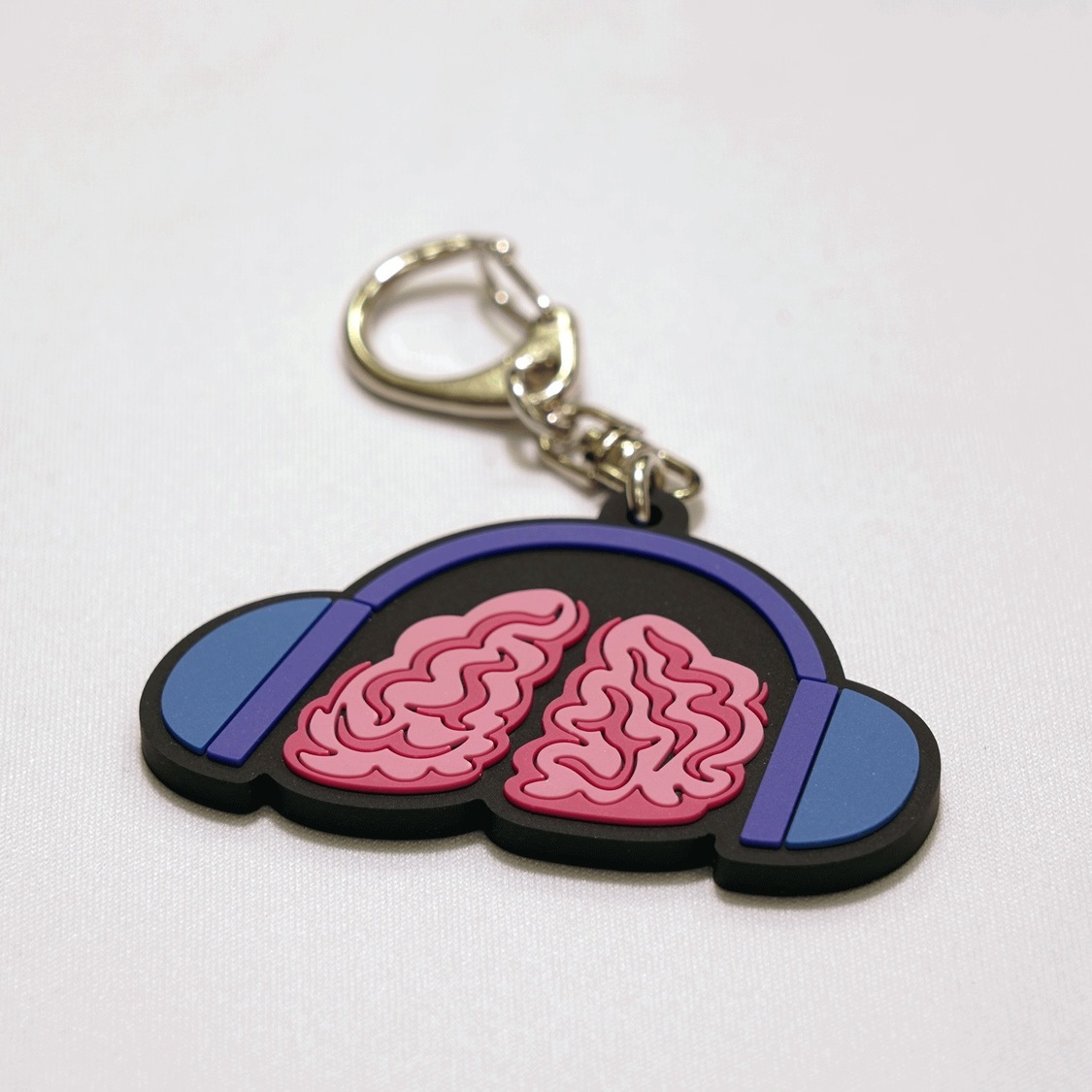 脳博playlistラバーストラップ