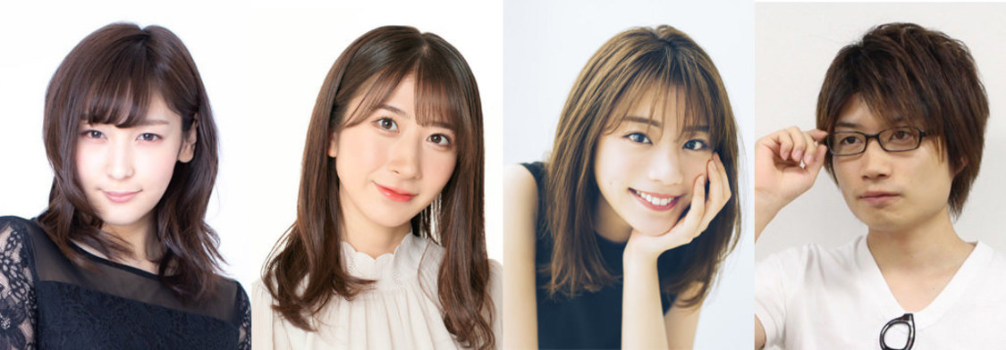 左から：石川利恵（みそしる）、石田晴香、貴島明日香、S嶋