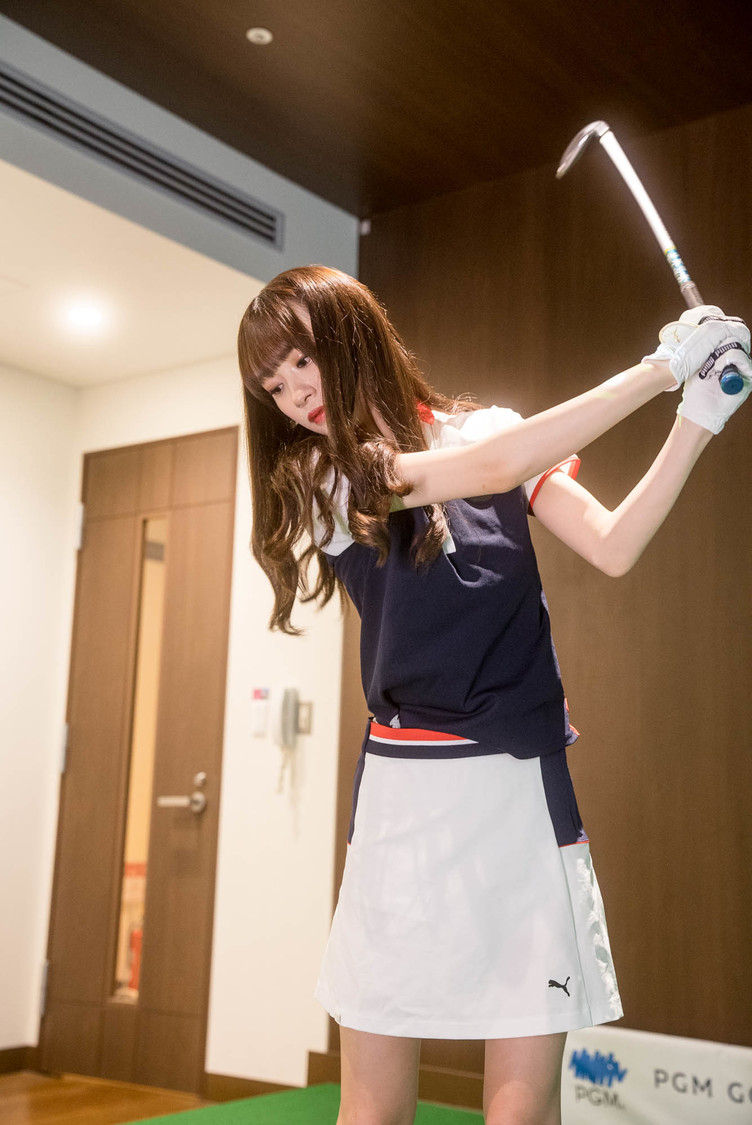 音嶋莉沙（＝LOVE）｜PGMゴルフアカデミー銀座