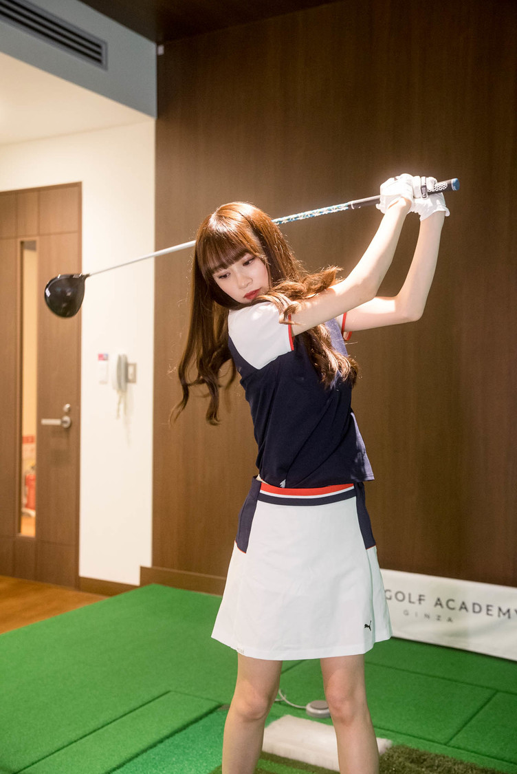 音嶋莉沙（＝LOVE）｜PGMゴルフアカデミー銀座