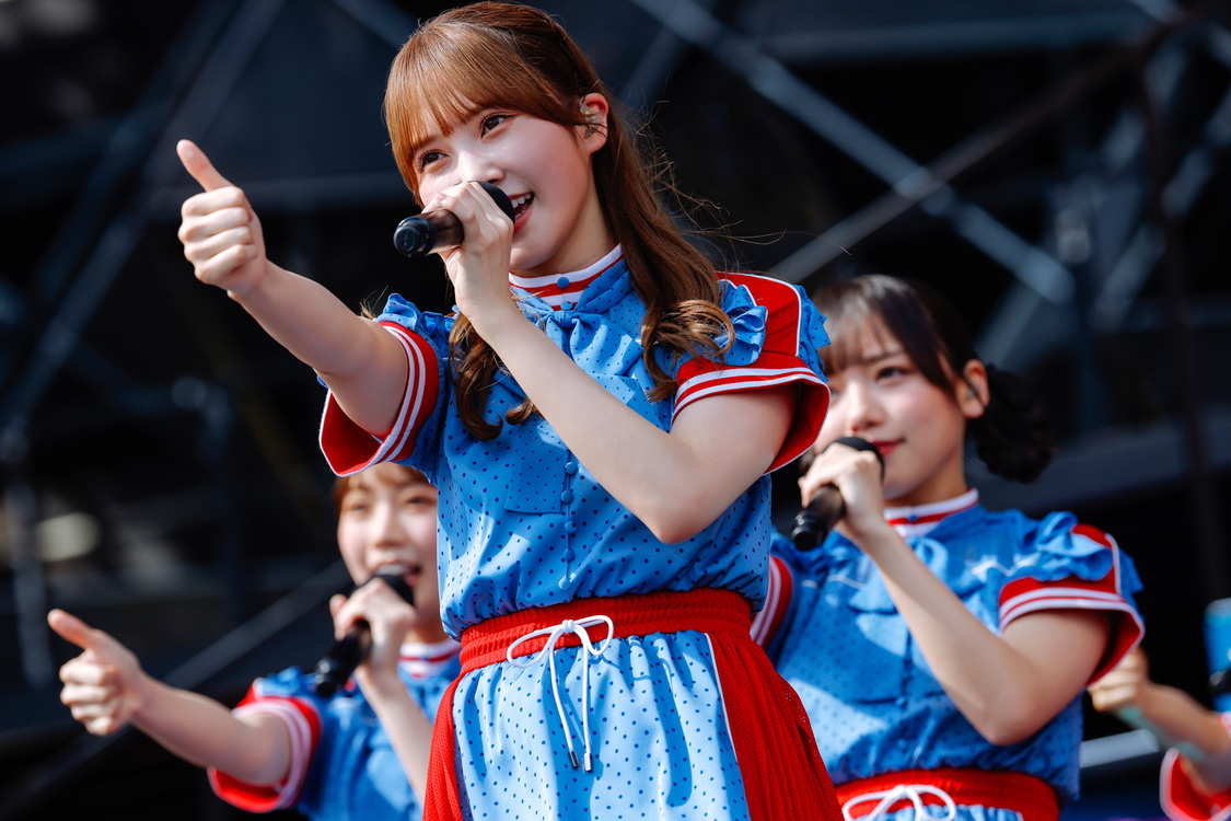 日向坂46＜W-KEYAKI FES.2021＞富士急ハイランドコニファーフォレスト（2021年7月10日／撮影：上山陽介）