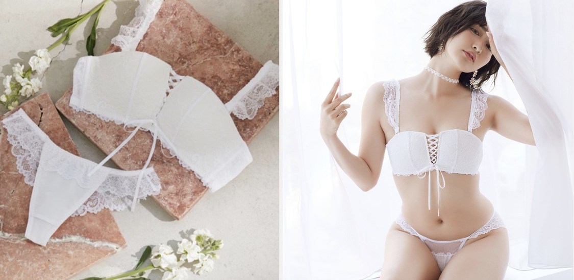 KARENプロデュース『ヘルシーイージーフィットブラ＆ショーツ、Tバック』