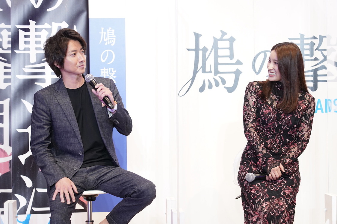 ＜映画『鳩の撃退法』完成披露トークイベント＞銀座蔦屋書店（2021年7月12日）