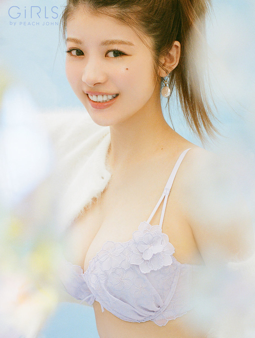 馬場ふみか／なちゅこれフラワーモチーフブラセット