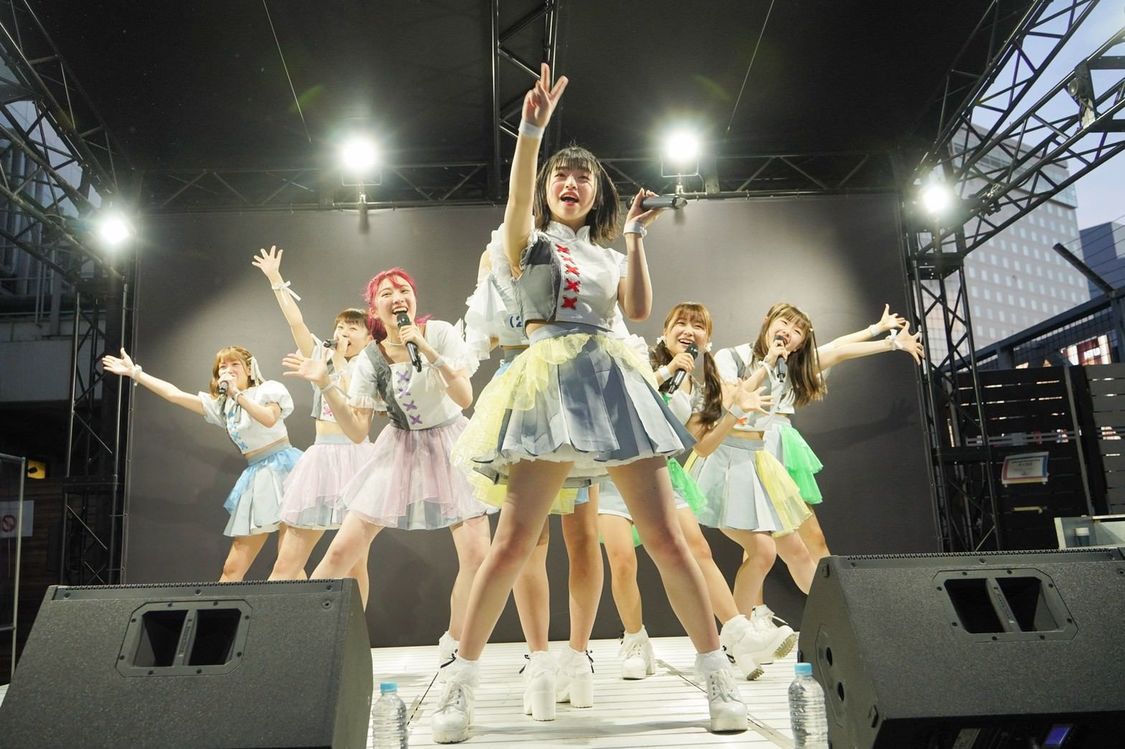 アップアップガールズ（２）＜ニューシングル「にきちゃんわんだーらんど」配信リリース記念イベント＞MAG's PARK（2021年7月15日）