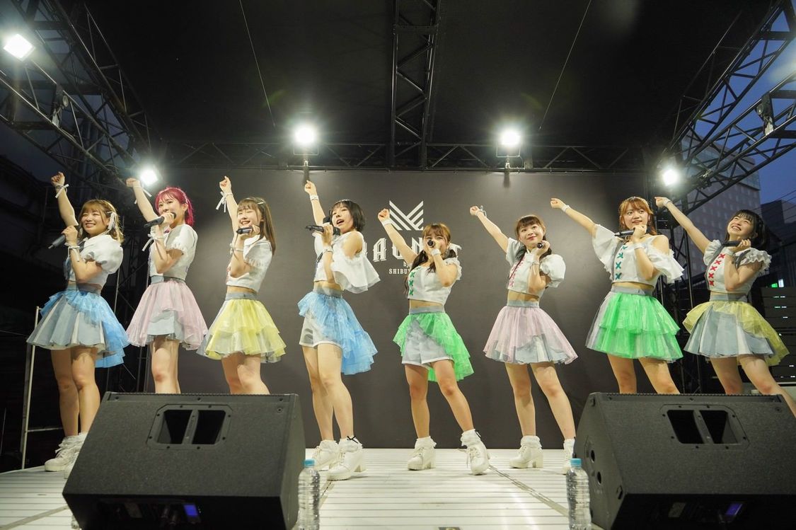 アップアップガールズ（２）＜ニューシングル「にきちゃんわんだーらんど」配信リリース記念イベント＞MAG's PARK（2021年7月15日）