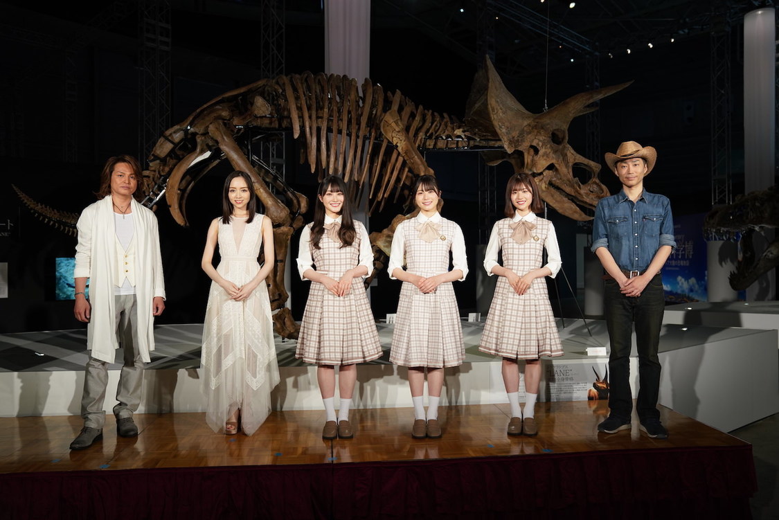 ＜Sony presents DinoScience 恐竜科学博 〜ララミディア大陸の恐竜物語〜＞記者発表会｜パシフィコ横浜（2021年7月16日）