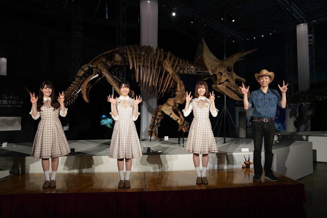 ＜Sony presents DinoScience 恐竜科学博 〜ララミディア大陸の恐竜物語〜＞記者発表会｜パシフィコ横浜（2021年7月16日）
