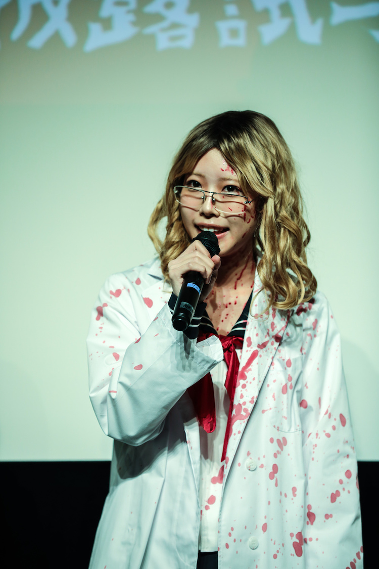 あの（ゆるめるモ！）映画『血まみれスケバンチェーンソー RED』＜セント・血まみれ・バレンタイン完成披露試写会舞台挨拶＞より｜2019年2月13日（水）神楽座