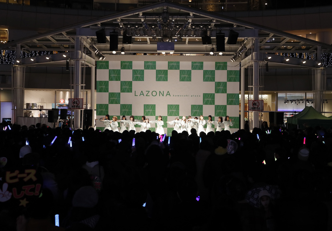 STU48 2ndシングル「風を待つ」発売記念イベント｜ラゾーナ川崎 ルーファ広場 グランドステージ（2019年2月13日）