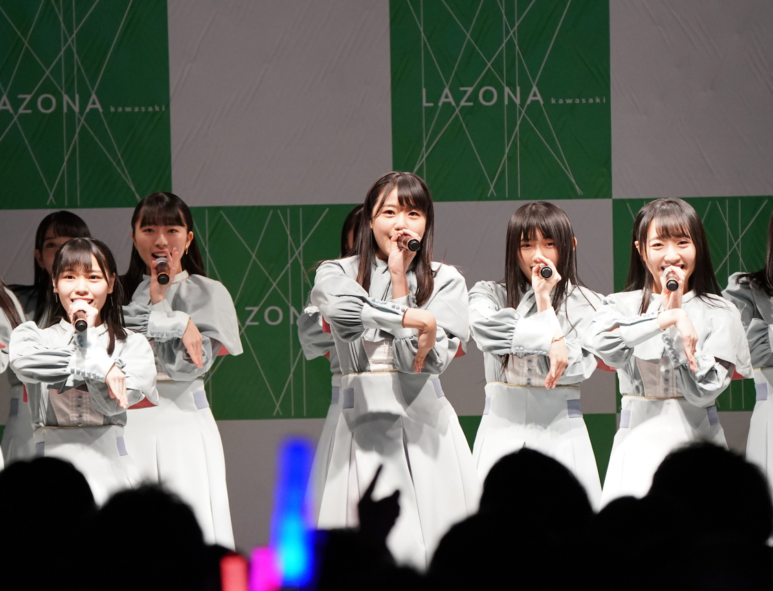 STU48 2ndシングル「風を待つ」発売記念イベント｜ラゾーナ川崎 ルーファ広場 グランドステージ（2019年2月13日）