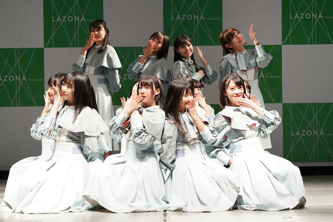 STU48 2ndシングル「風を待つ」発売記念イベント｜ラゾーナ川崎 ルーファ広場 グランドステージ（2019年2月13日）