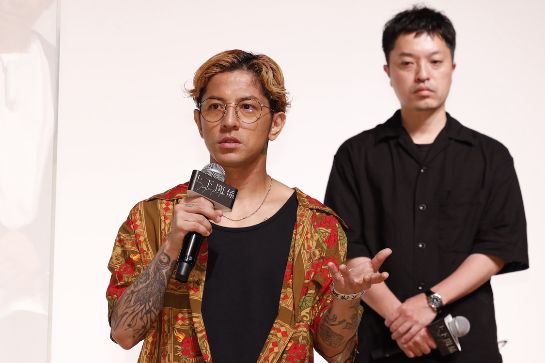 ＜縦型ミステリードラマ『上下関係』完成披露発表会＞神田明神ホール（2021年7月27日）