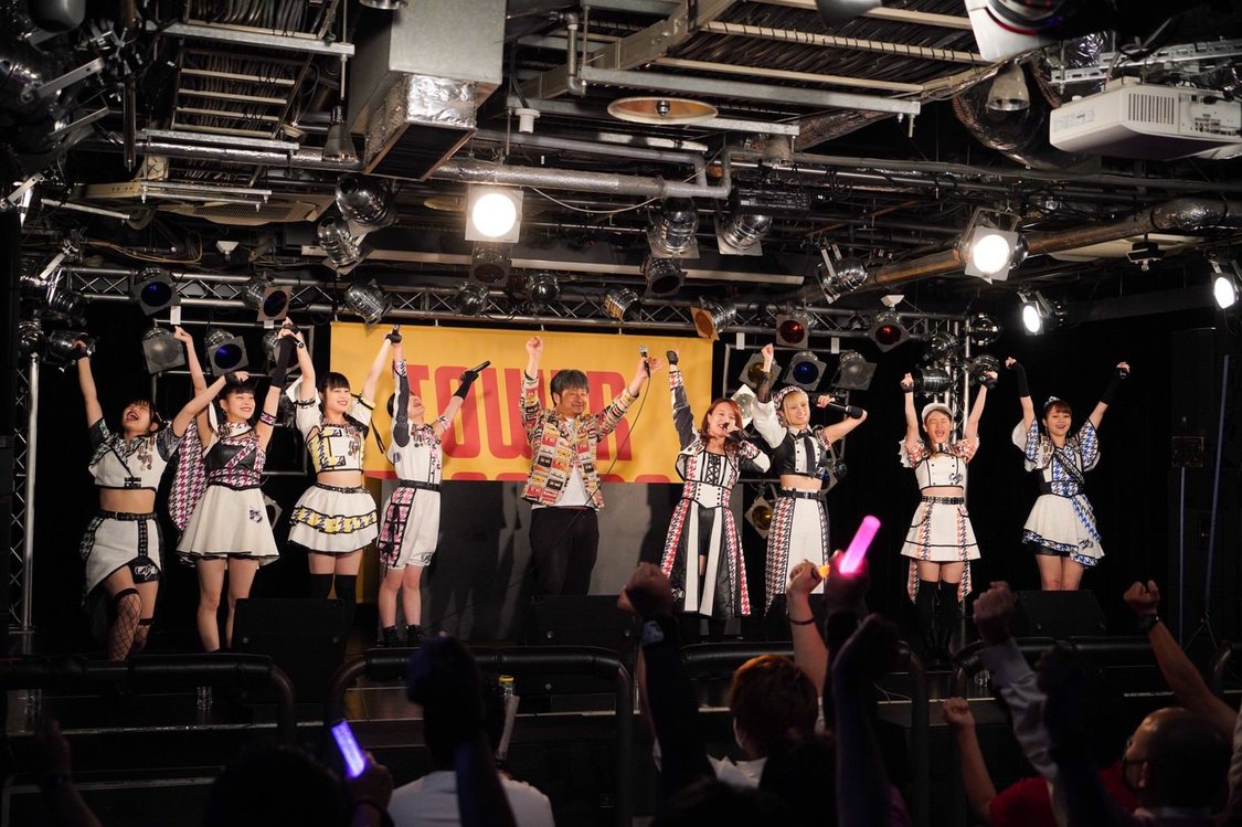 アップアップガールズ（仮）＜シングル「一歩目のYES！/宣戦 Brand New World！」リリース記念イベント＞東京・タワーレコード渋谷店B1 CUTUP STUDIO（2021年7月28日）