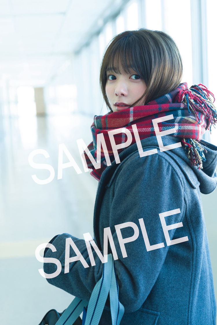 櫻坂46 田村保乃 1st写真集『一歩目』星野書店版特典ポストカード（撮影／Takeo Dec.）