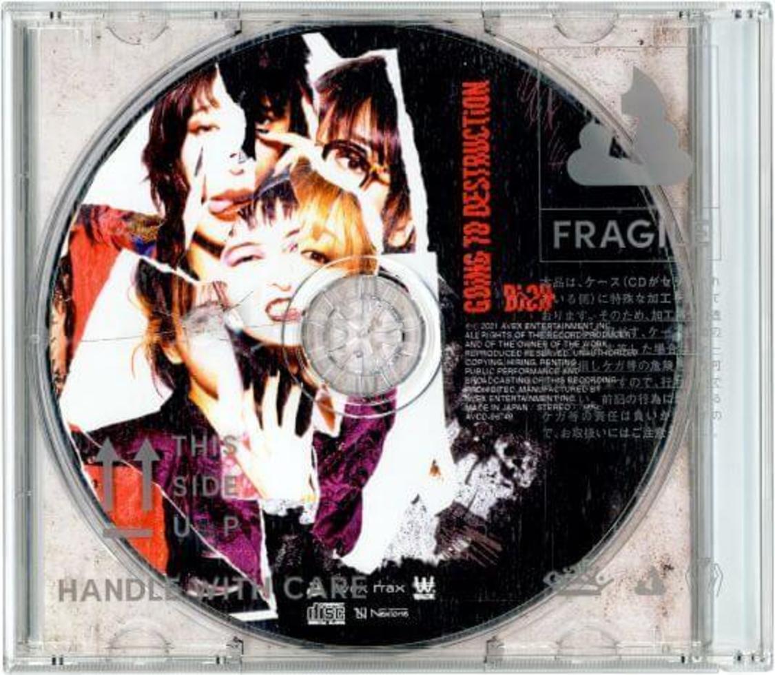 メジャー4thアルバム『GOiNG TO DESTRUCTiON』【破壊盤】