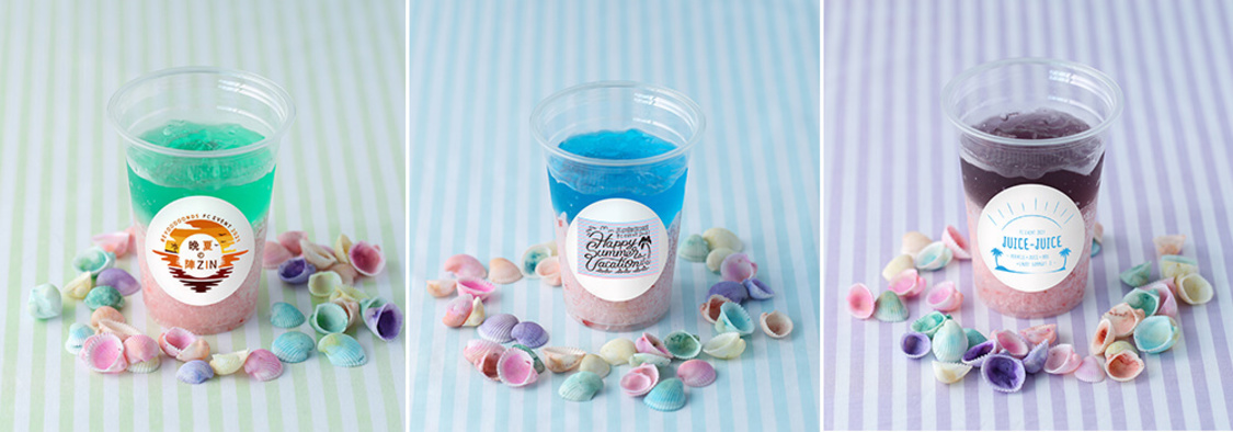 コラボメニュー「ジュエルかき氷」イメージ