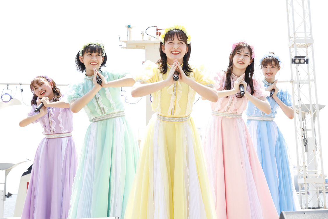 フリーライブ＜オーバー・ザ・たこやきレインボー＞大阪・南港ATC海辺のステージ（2021年7月31日）