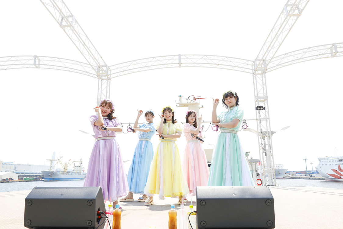 フリーライブ＜オーバー・ザ・たこやきレインボー＞大阪・南港ATC海辺のステージ（2021年7月31日）