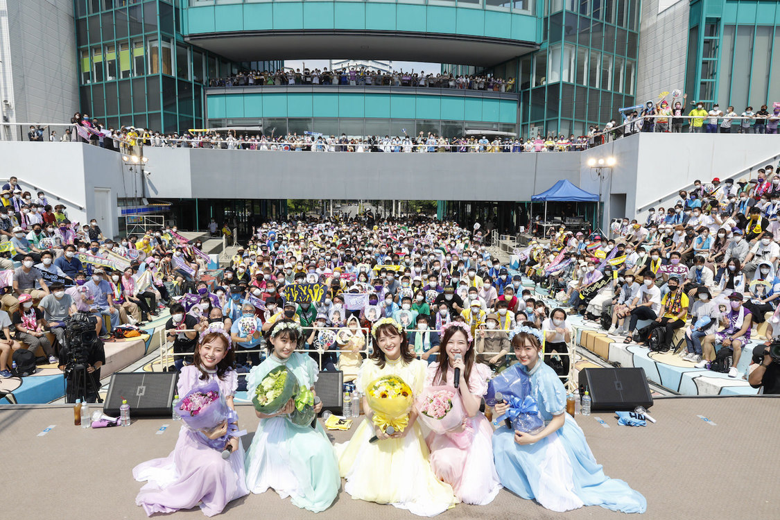 フリーライブ＜オーバー・ザ・たこやきレインボー＞大阪・南港ATC海辺のステージ（2021年7月31日）