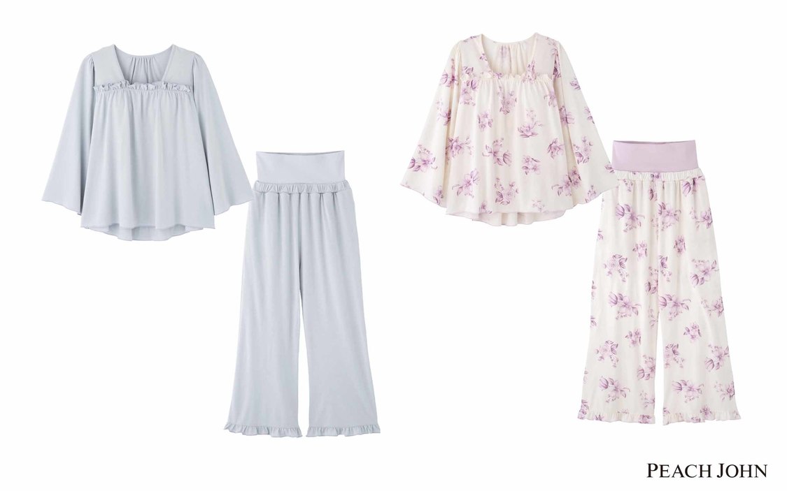 ■ナイトブラ内蔵HARAマキフリルパジャマ