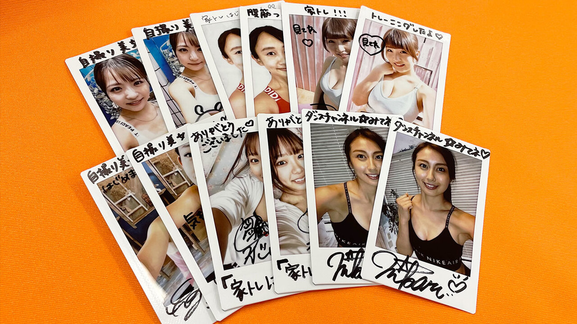 自撮りプリントチェキ