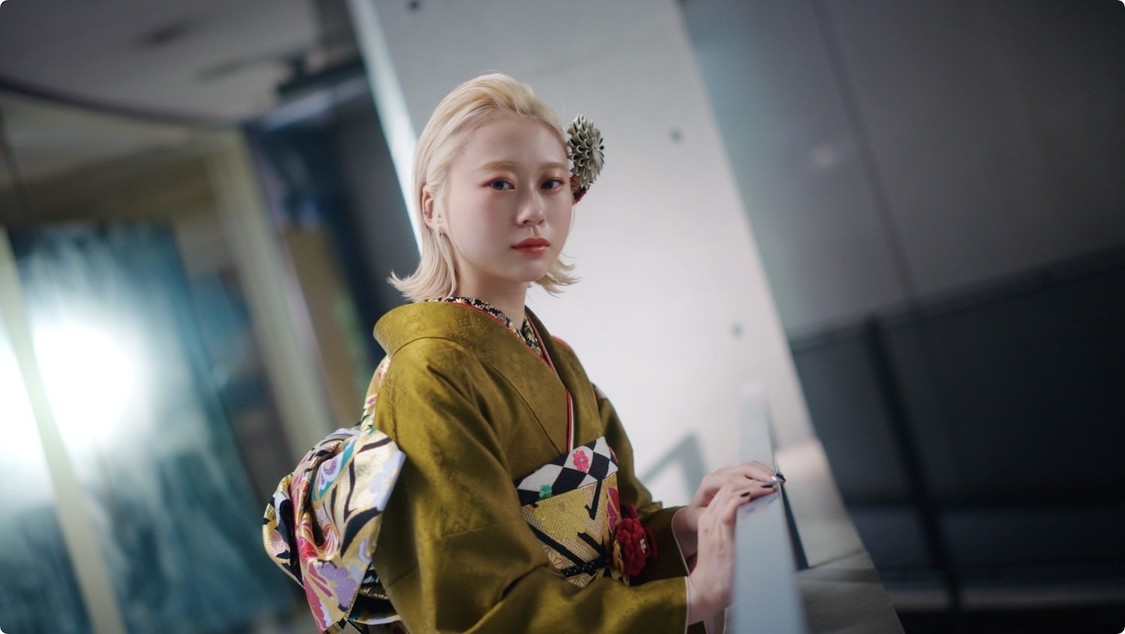 京都きもの友禅 新TV-CM「あなただけの、ハタチが見つかる。」篇より