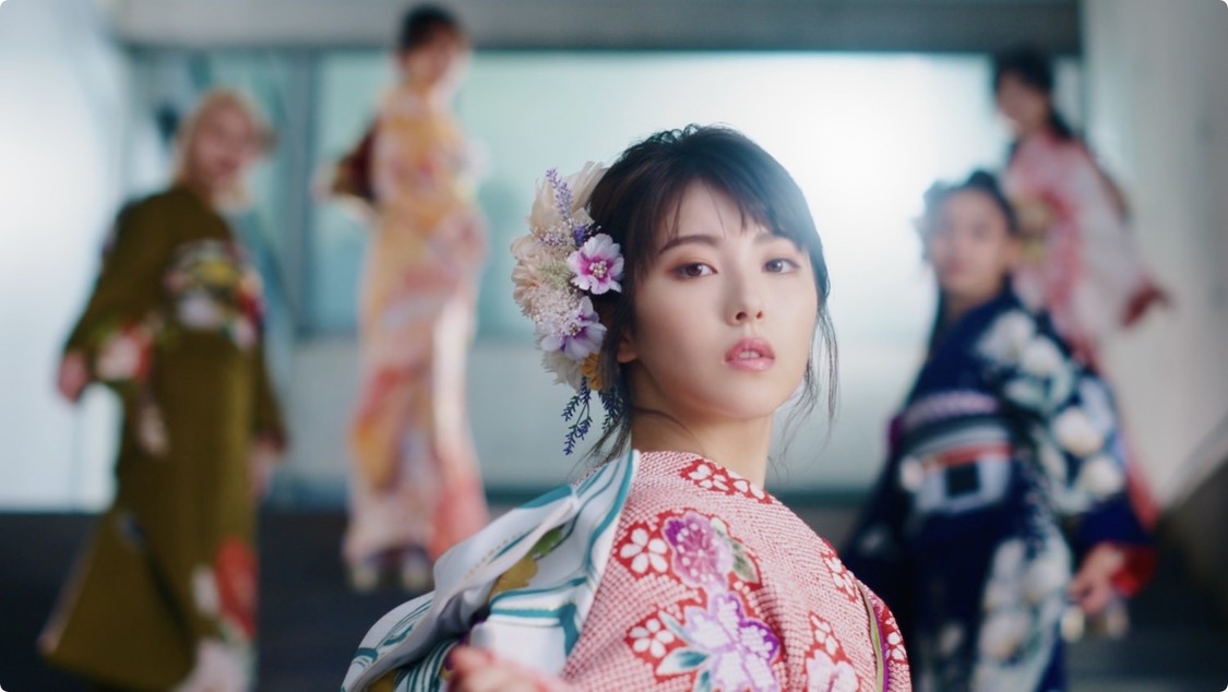 京都きもの友禅 新TV-CM「あなただけの、ハタチが見つかる。」篇より