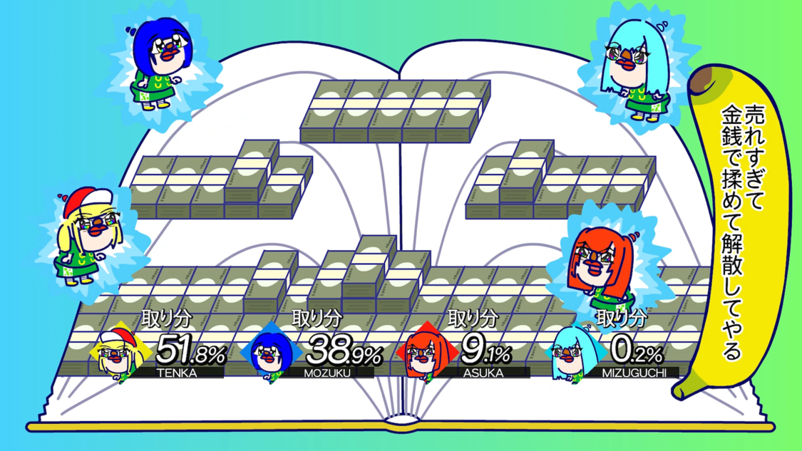 THE BANANA MONKEYS「日本昔バナナし」より