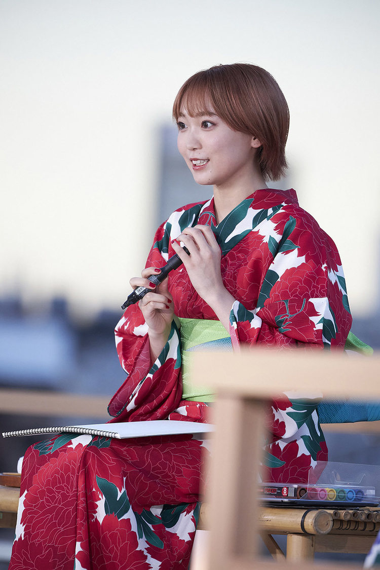 斉藤朱夏『テレビ朝日 夏のデジタルチャレンジ 六本木えんにち～夏夜語り～』8月10日配信回より