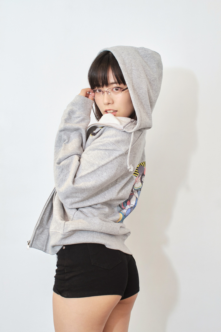 VVコラボ ジップパーカー（グレー）