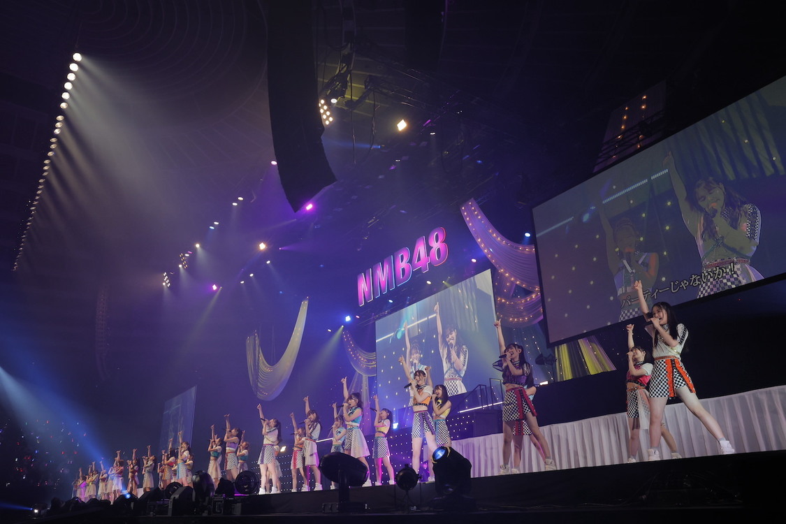 ＜NMB48 LIVE 2021 in 初夏 〜はつなつ！ハツラツ！＞大阪城ホール（2021年8月14日）／©NMB48