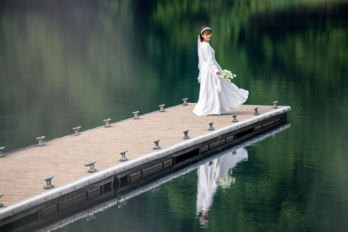 『ゼクシィ国内リゾートウエディング 2021 Autumn&Winter』アザーカット