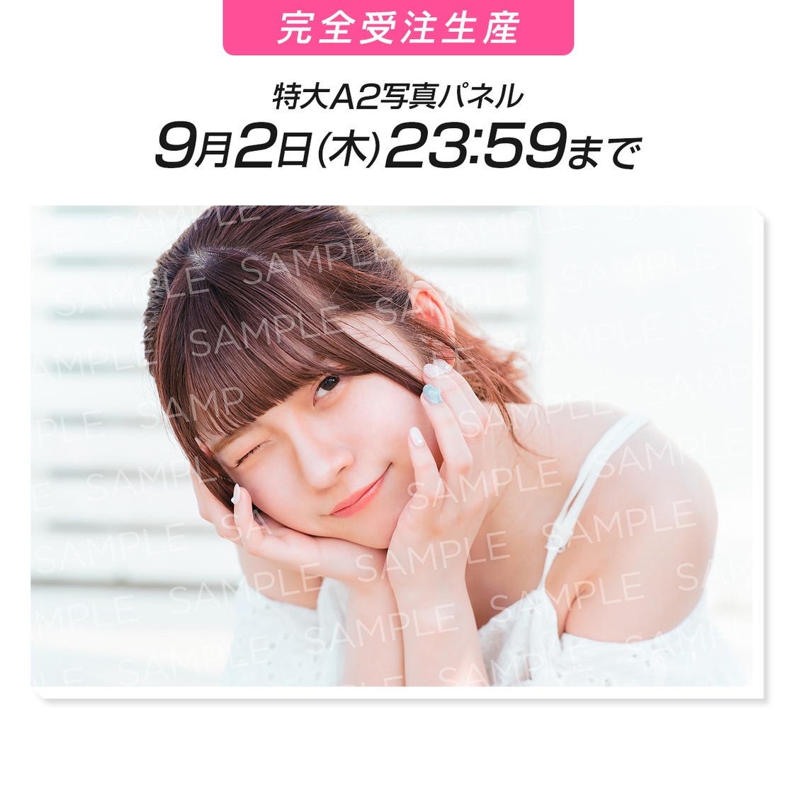 豊田あさ（JamsCollection）特大A2写真パネル