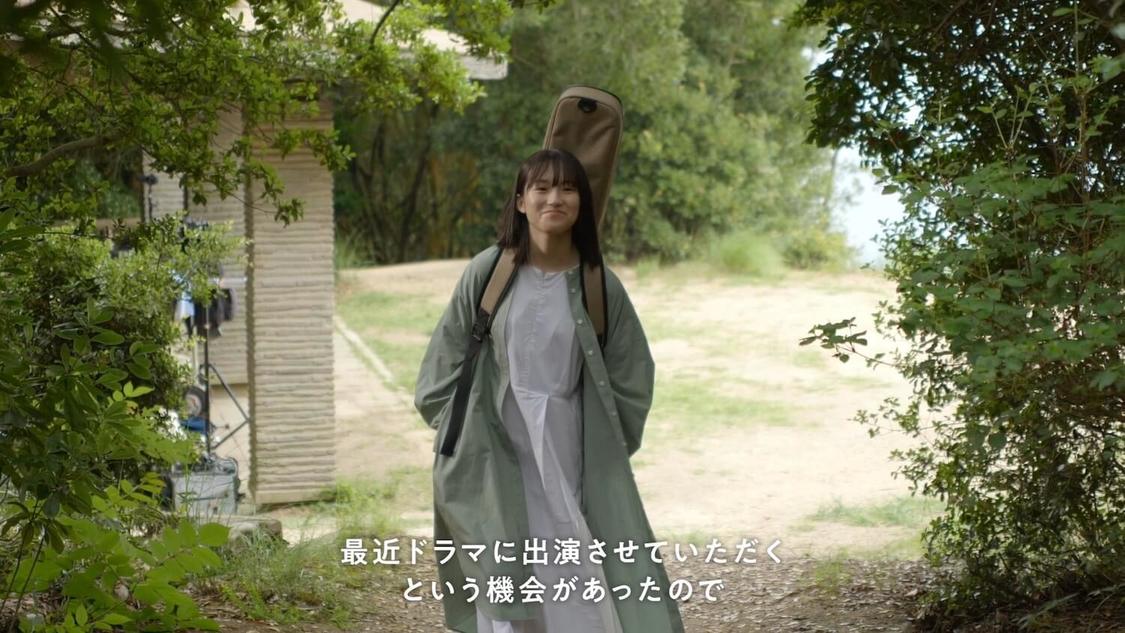 新TV-CM『弾き語り』篇メイキングカットより